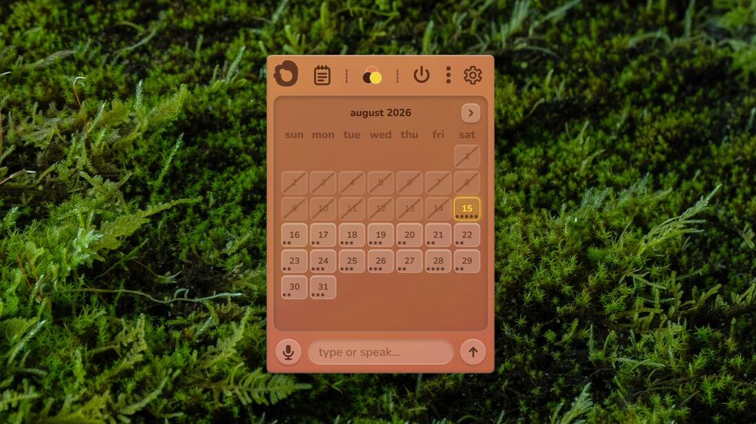 Moss in the sard theme.
